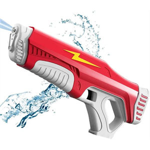 تفنگ اسباب بازی آب پاش شارژی قرمز Electric Water Gun_اسباب بازی